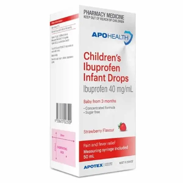 Apohealth Ibuprofen Infant Drops Oral Liquid 50ml