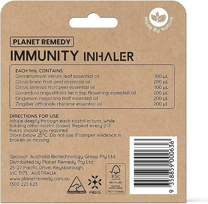 Planet Remedy Immunity Inhaler 1ml