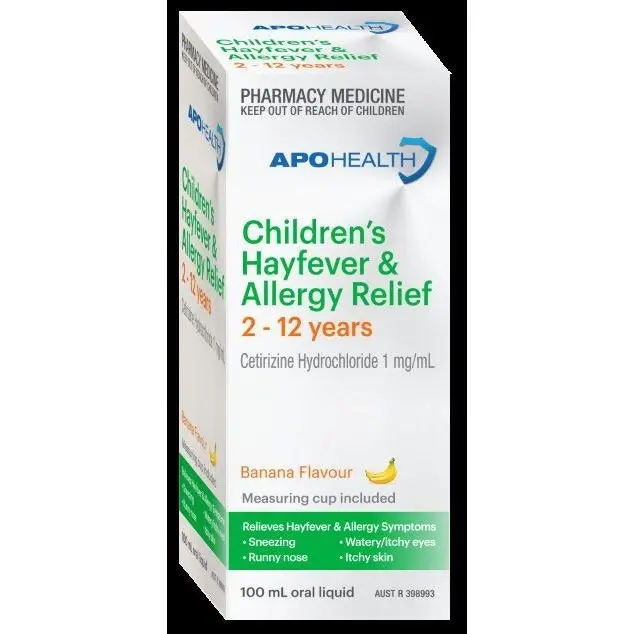 Apohealth Child Hayfever + Allergy Relief 100ml