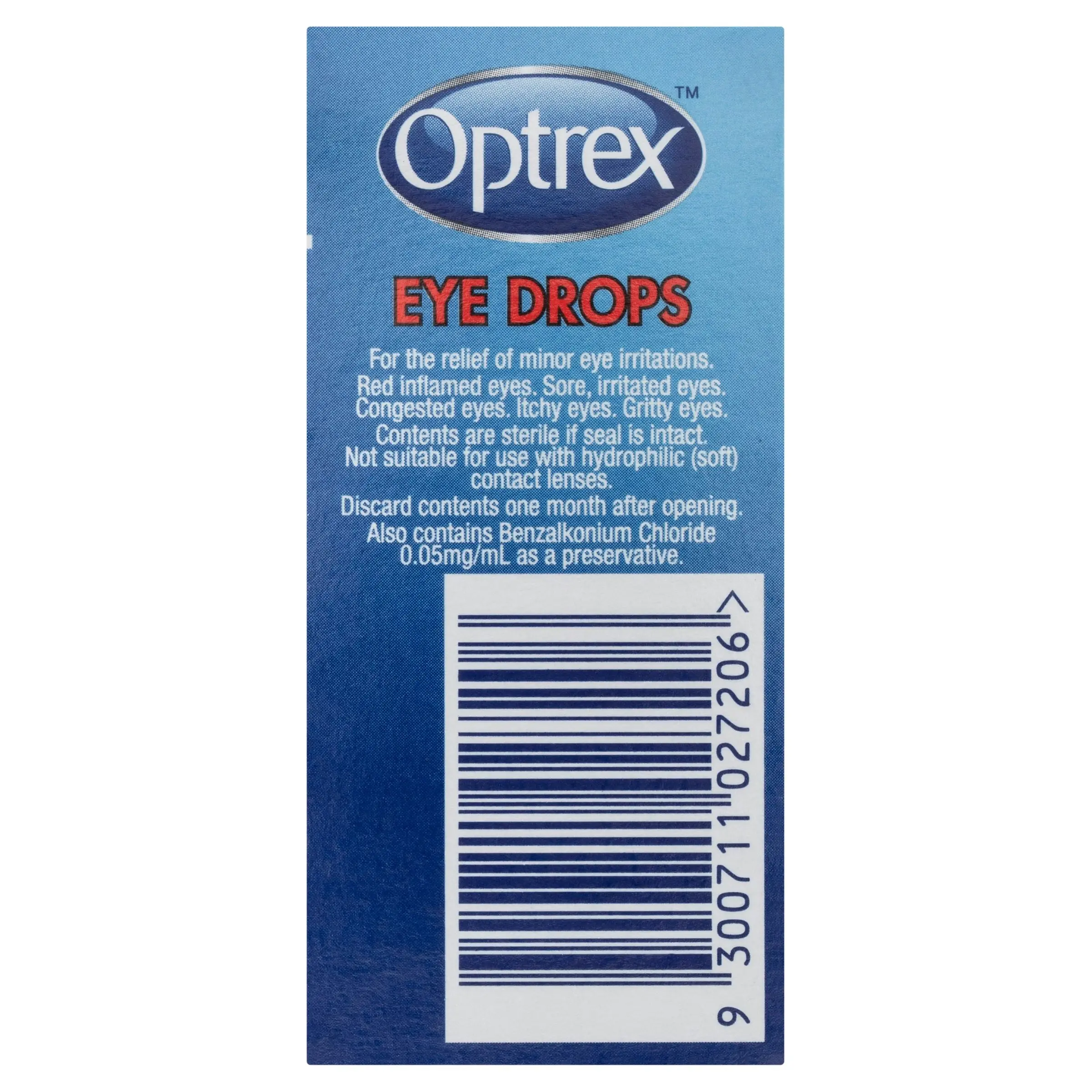 Optrex Medicated Eye Drops 10ml