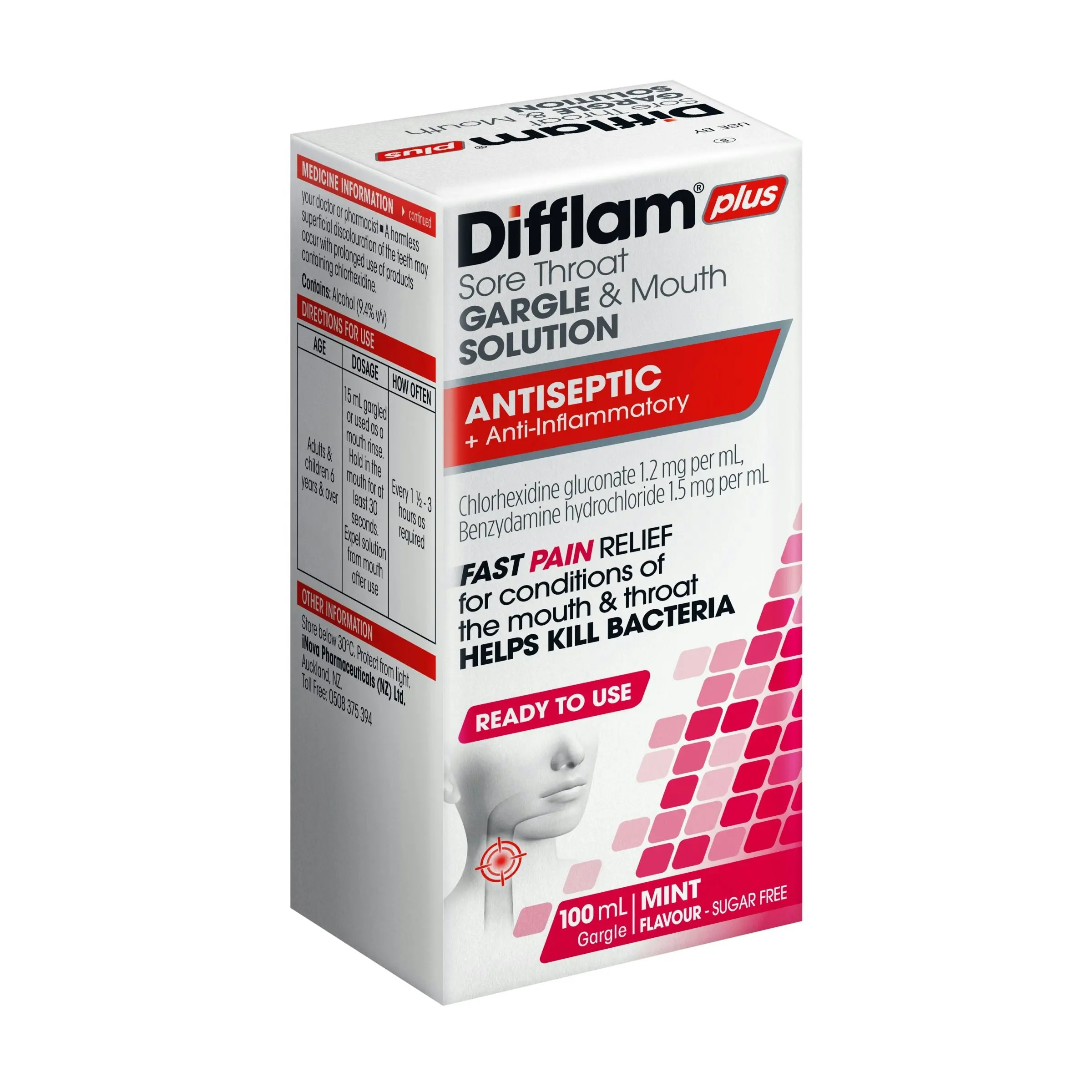 Difflam C SOLUTION 100ml