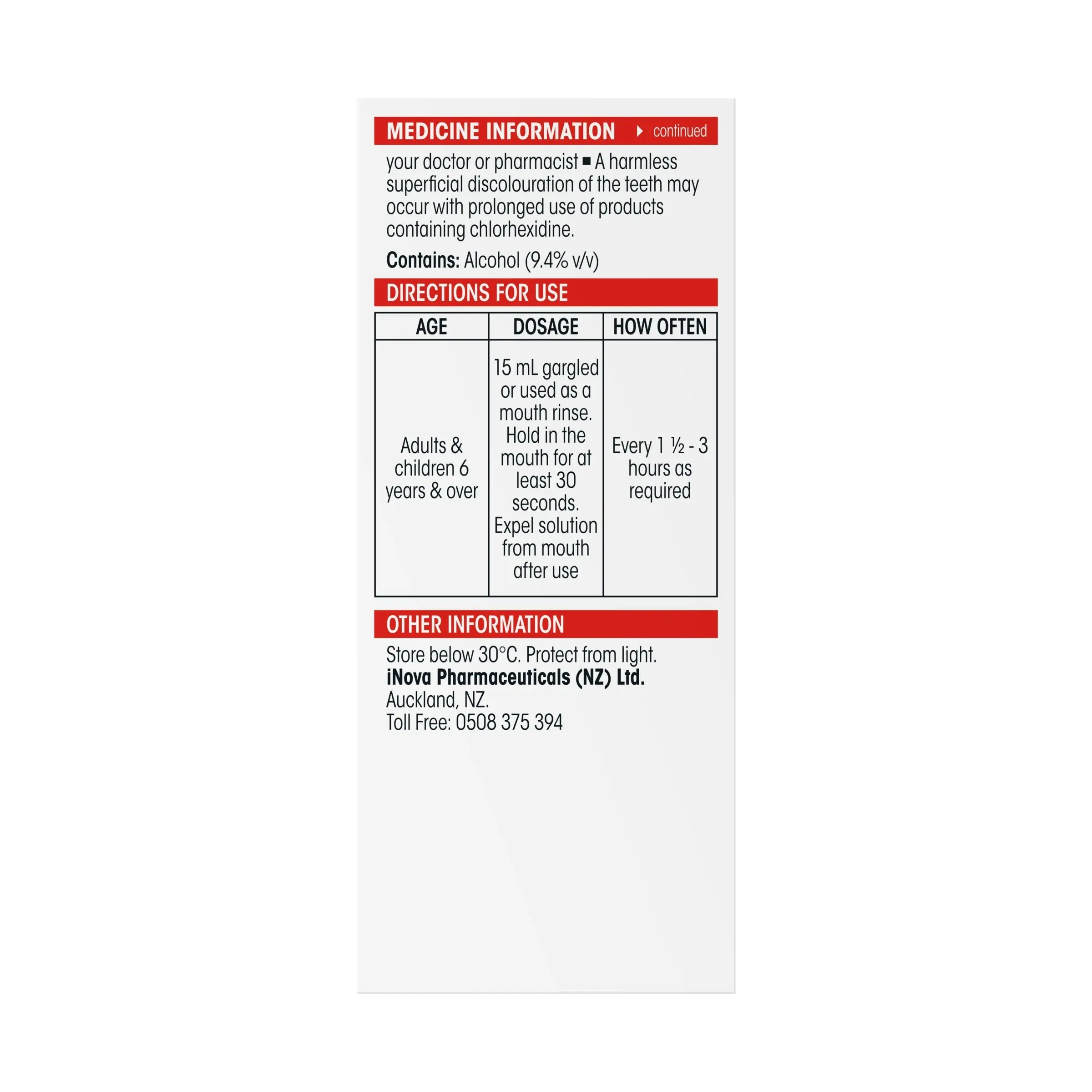 Difflam C SOLUTION 100ml