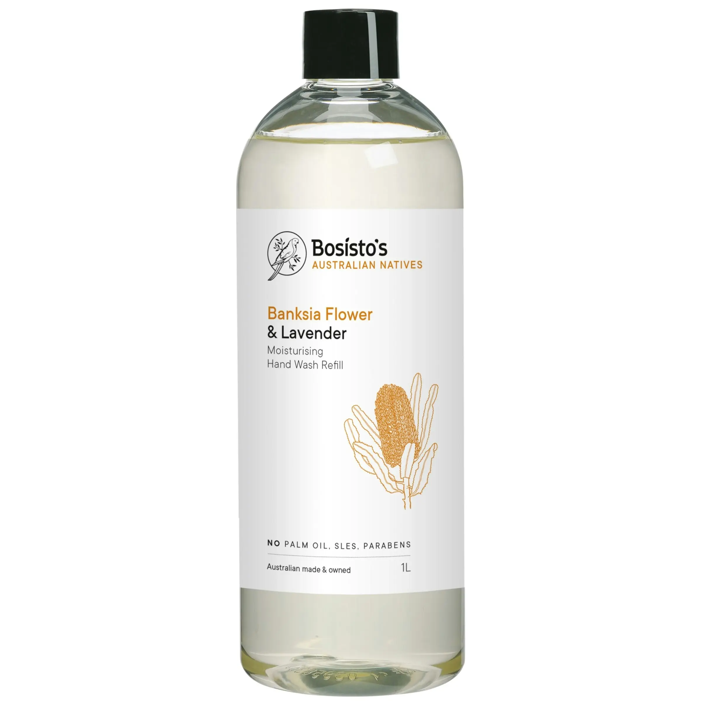 Bosistos Flower and Lavender Moisturising Hand Wash 1 Litre