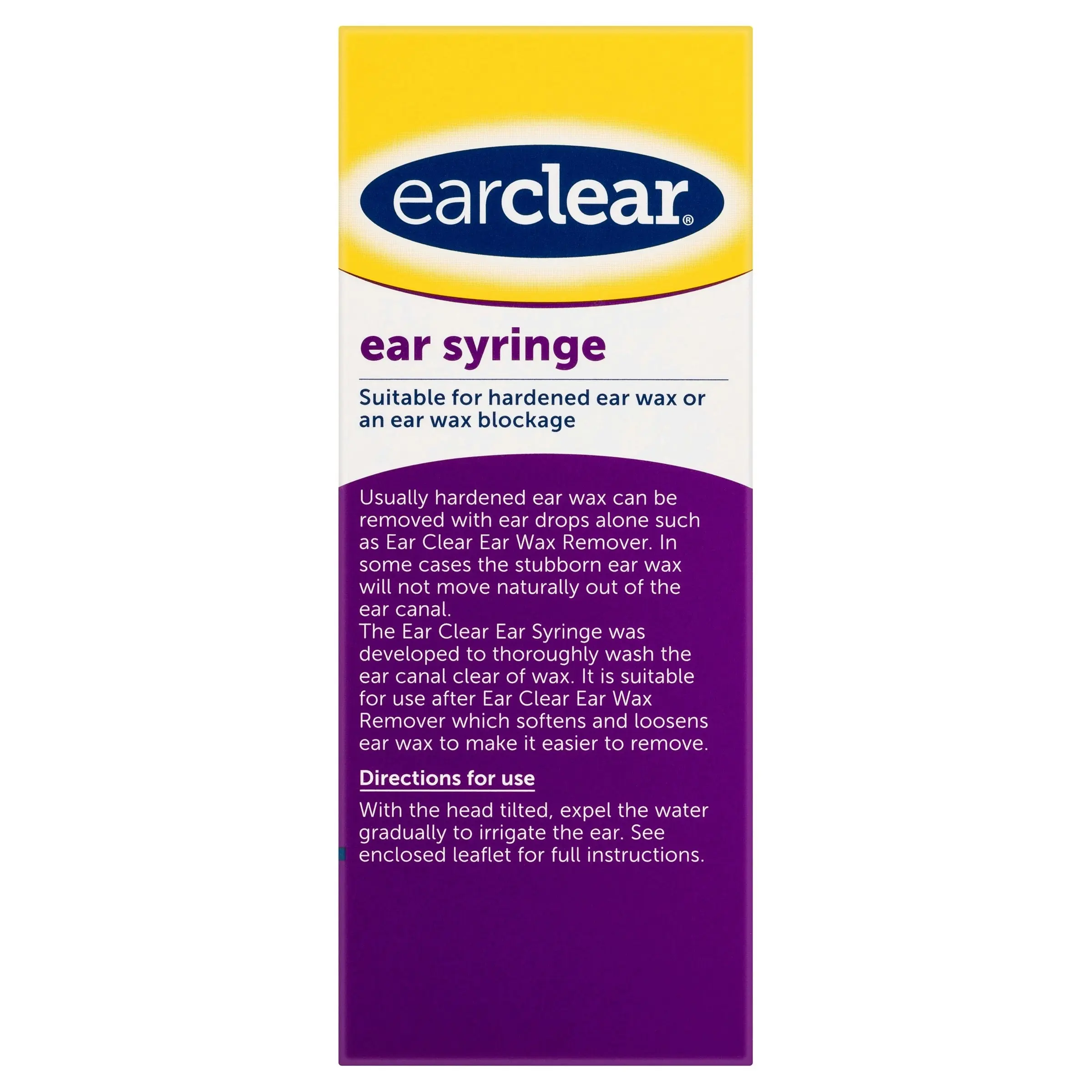 Ear Clear Ear Syringe