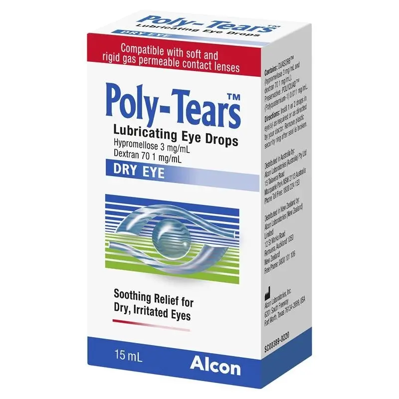 Poly Tears Eye Drops 15ml