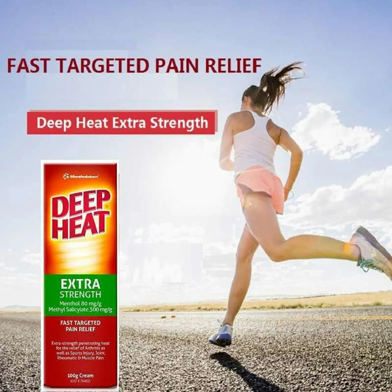 Deep Heat Arthritis Cream 100g