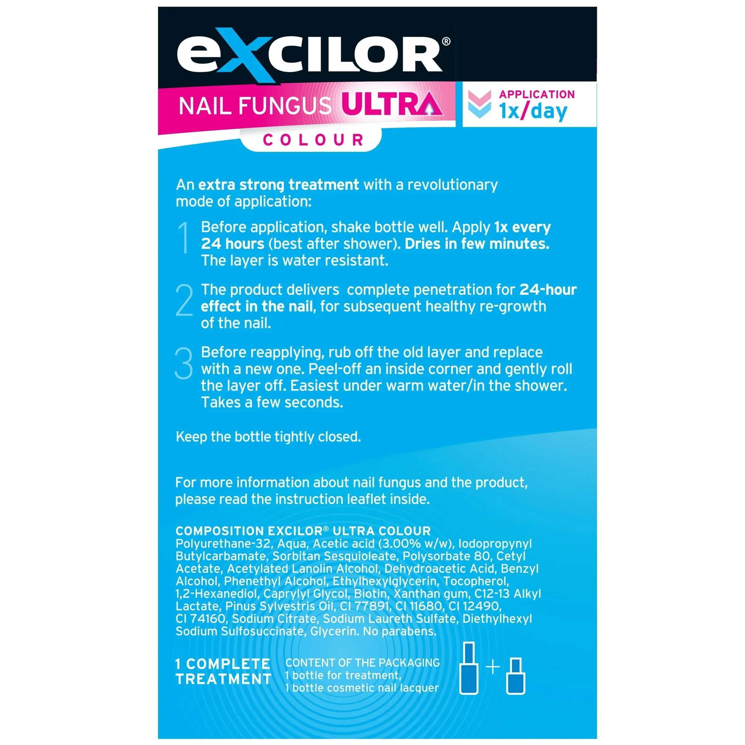 Excilor Ultra Fungal Nail Treatment Colour Nude 30ml