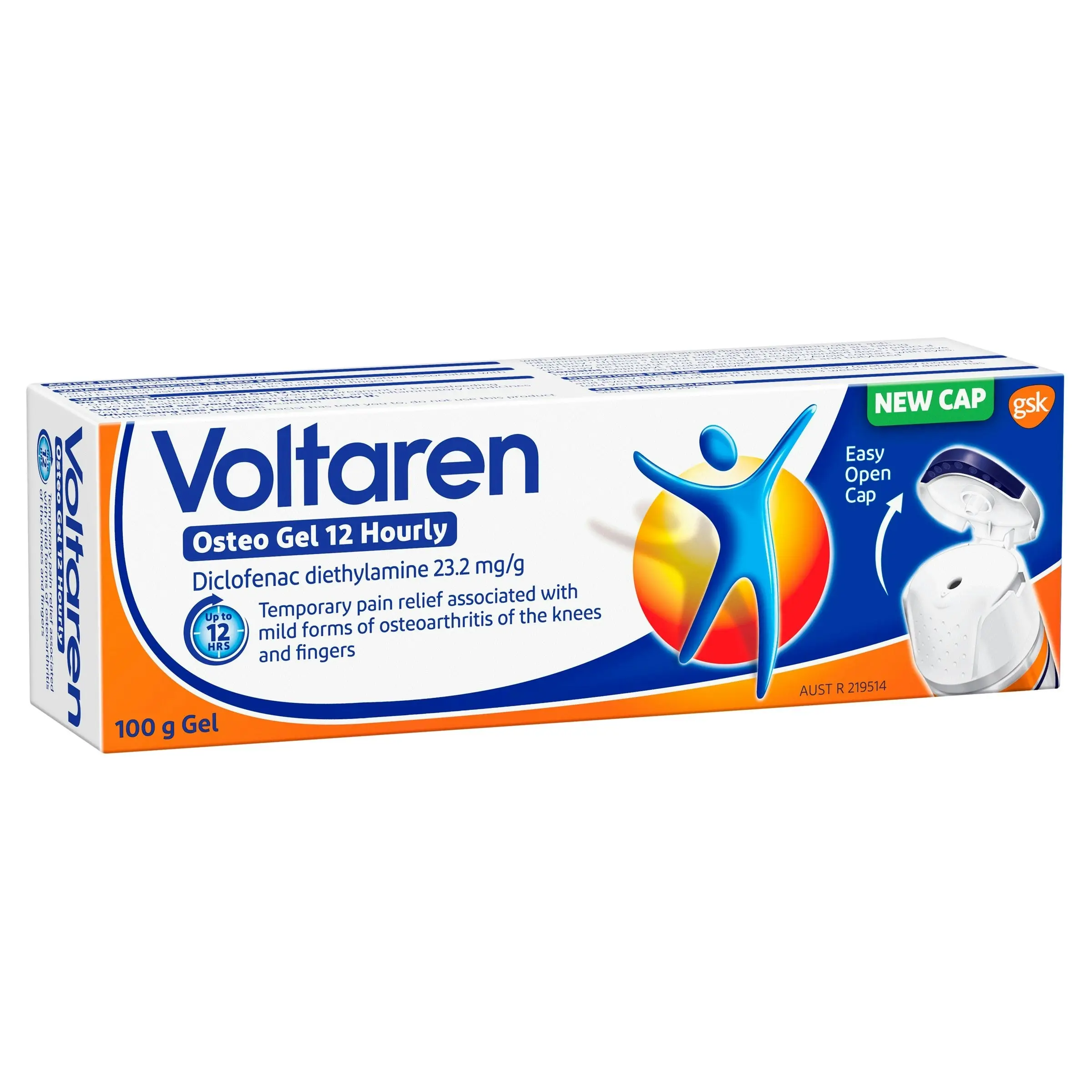 Voltaren Osteo Gel Osteoarthritis 12 Hour Pain Relief 100 g