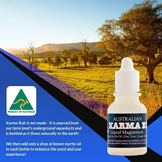 Karma Rub Natural Liquid Magnesium 15mL