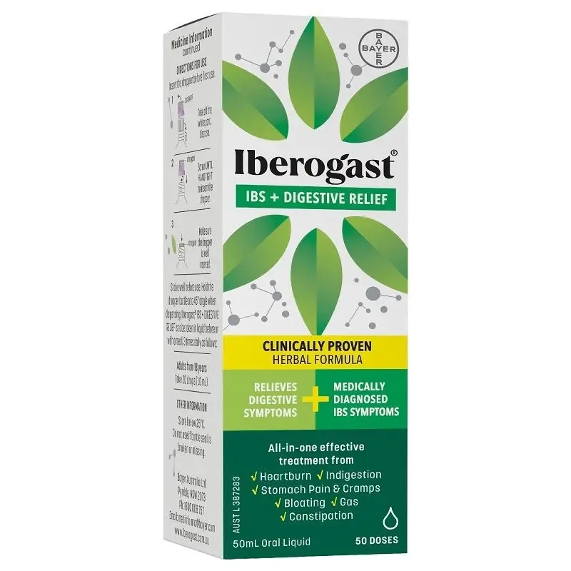 Iberogast IBS + Digestive Relief Oral Liquid 50ml