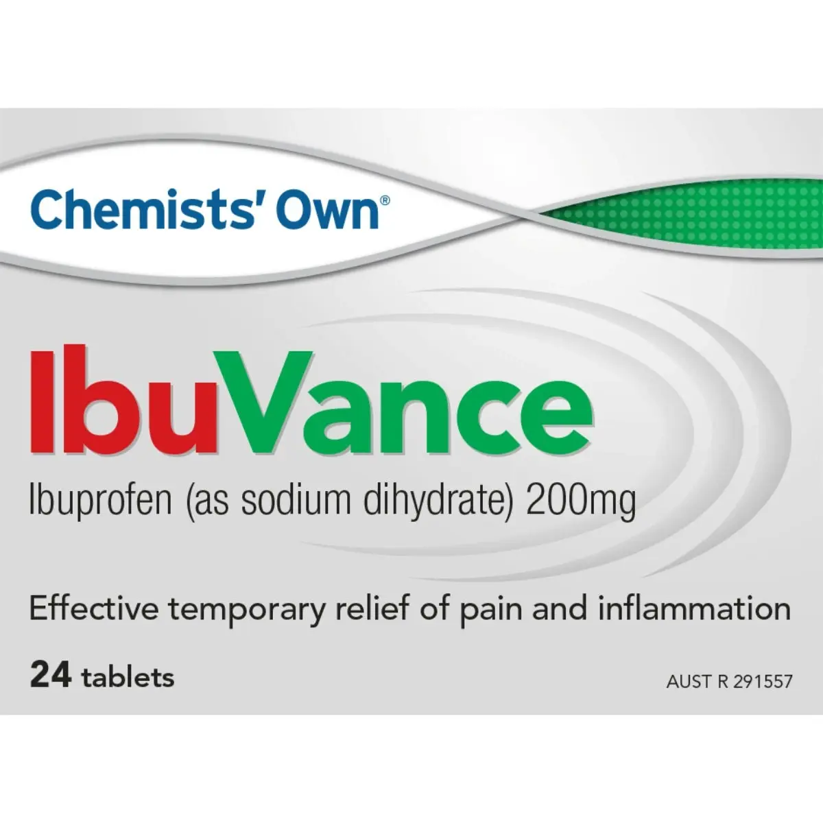 Chemists' Own Ibuvance 200mg Tablets 24 (Alternative to Nurofen Zavance)