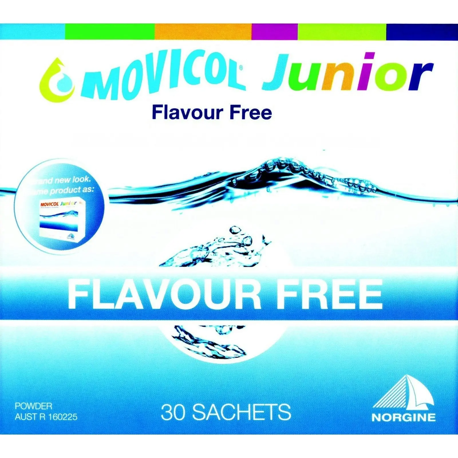 MOVICOL Junior Sachets 6.9g Flavour Free 30