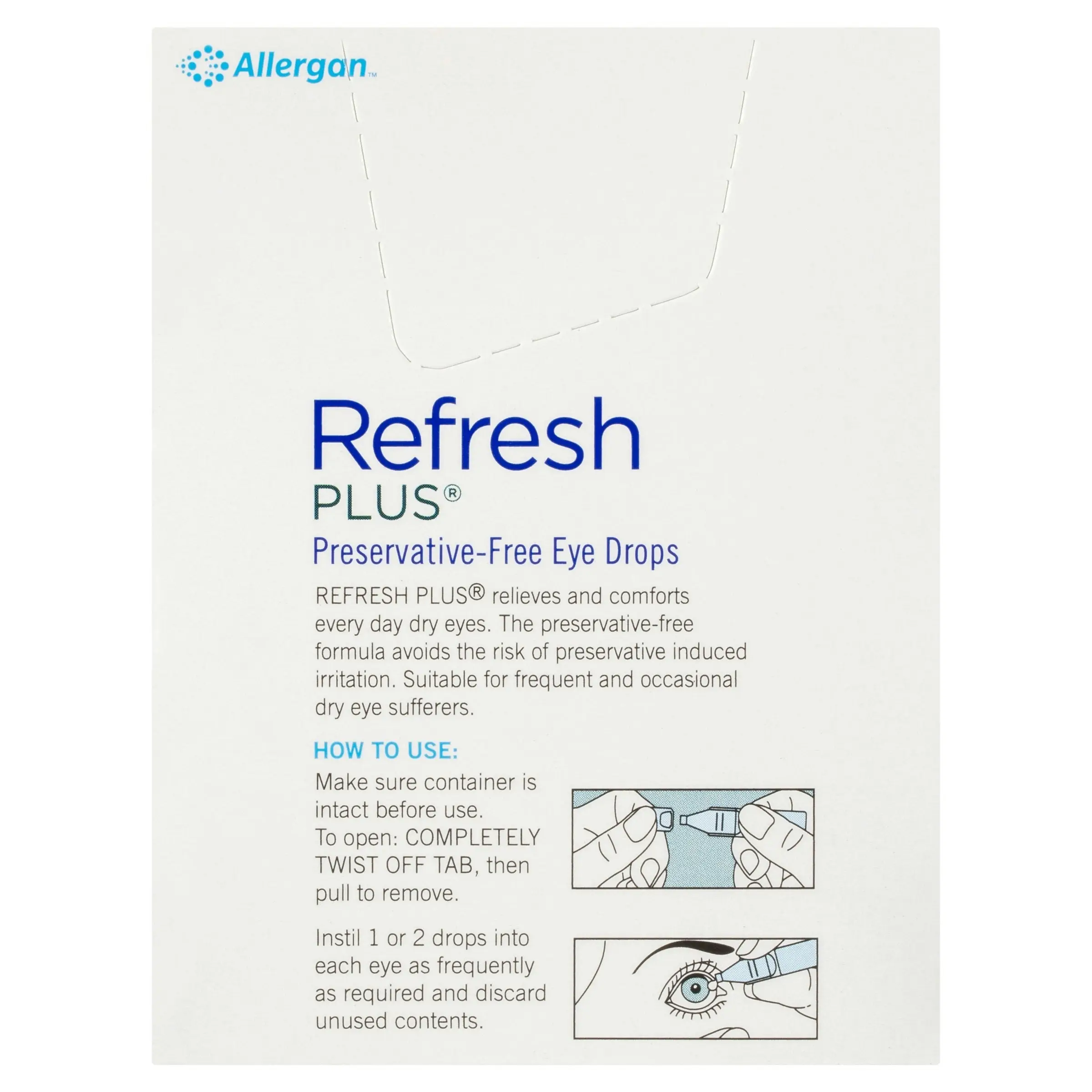 Refresh Plus Eye Drop 0.4ml 30 Vials