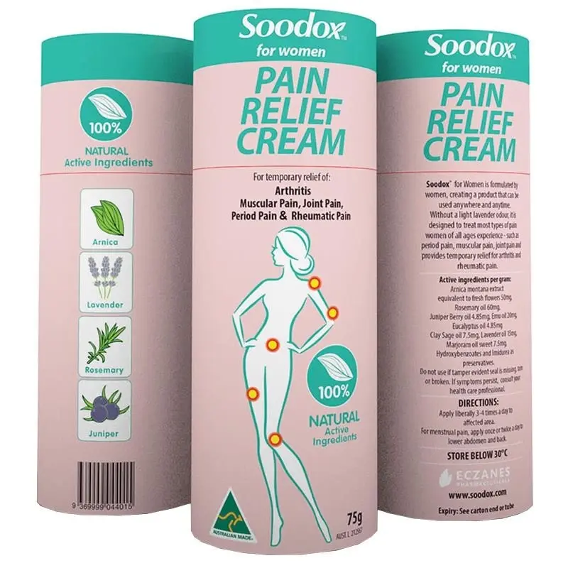 Soodox Pain Relief Womens Cream 75g