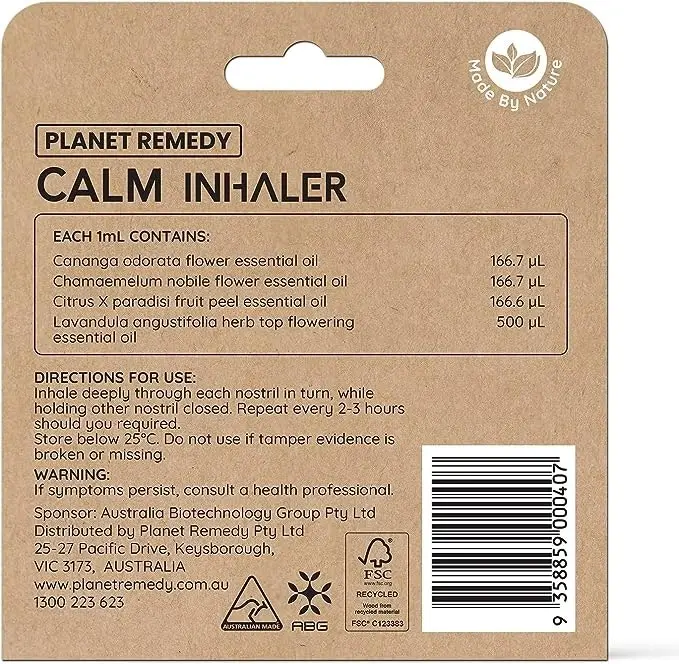 Planet Remedy Calm Inhaler 1ml