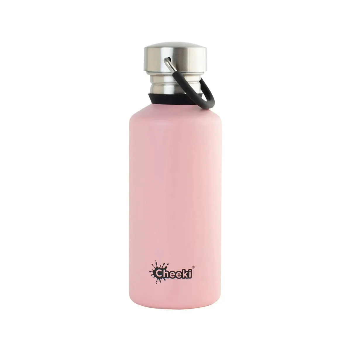 Cheeki Stainless Steel Bottle Pink 500ml