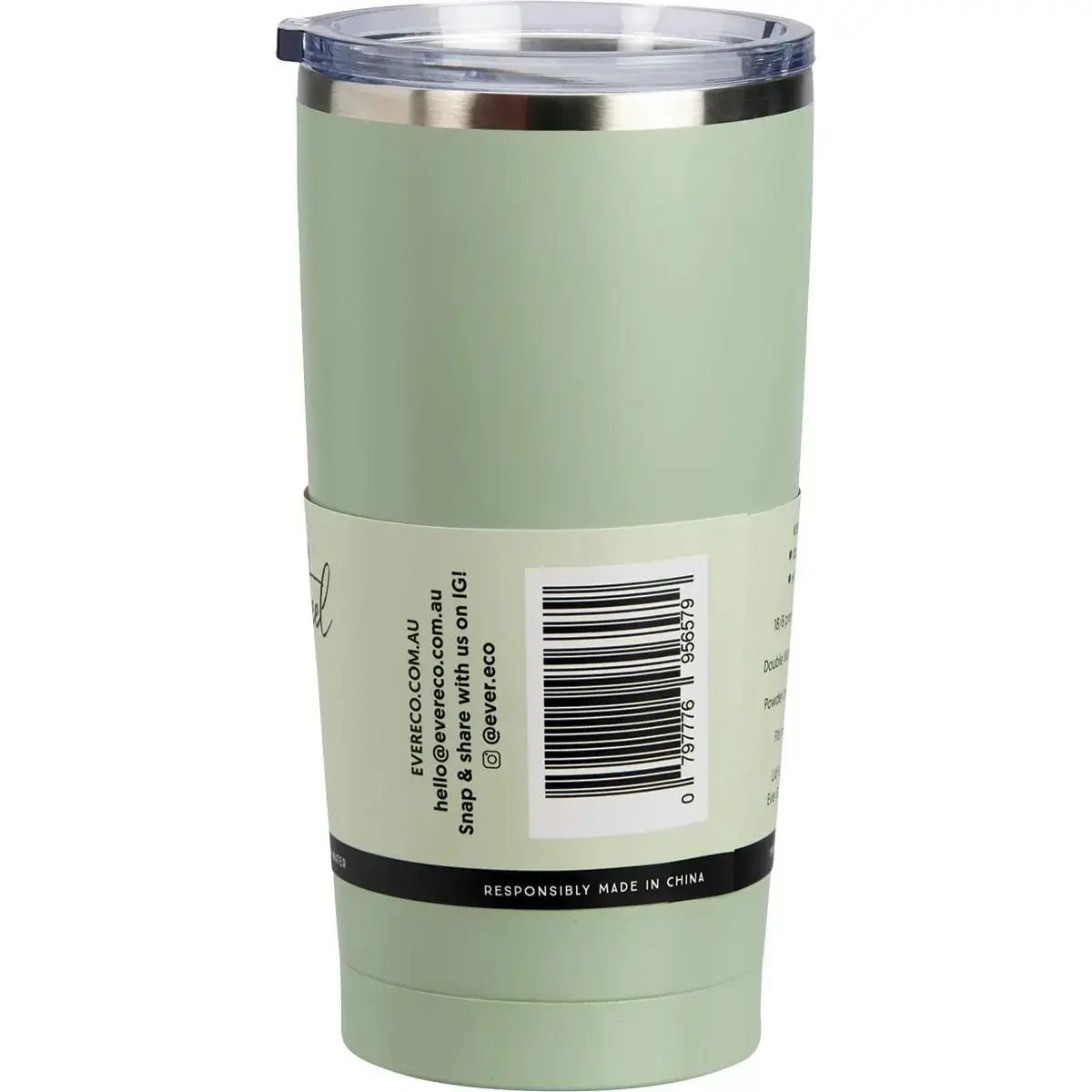 Ever Eco Insulated Tumbler Sage 592ml