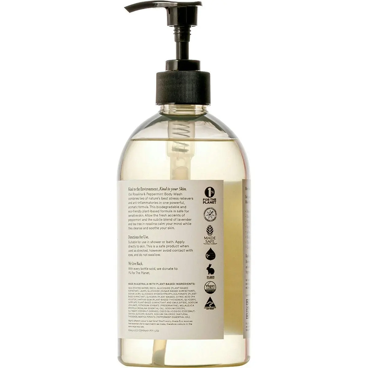 Koala Eco Body Wash Rosalina & Peppermint 500ml