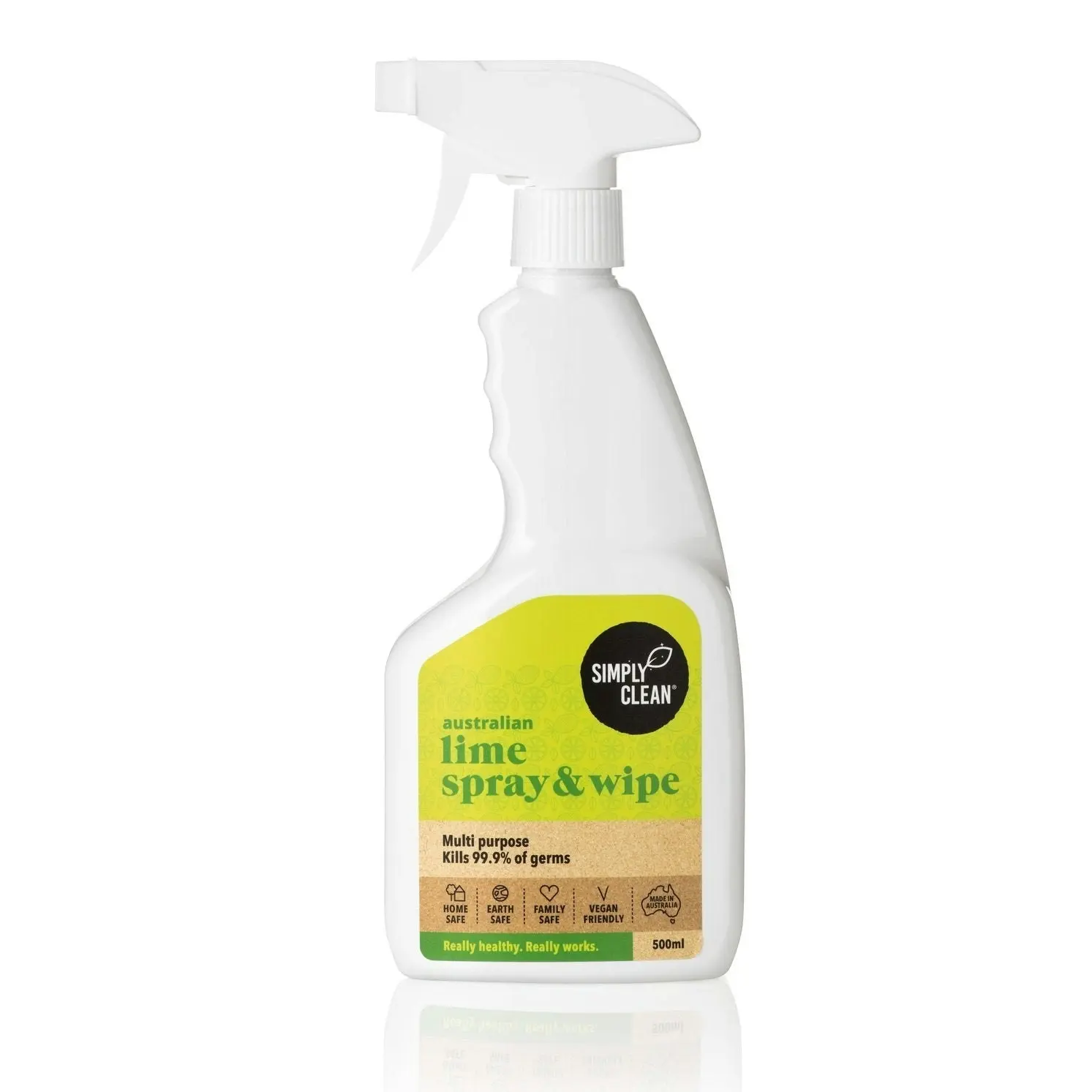 Simply Clean Lime Spray & Wipe 500ml