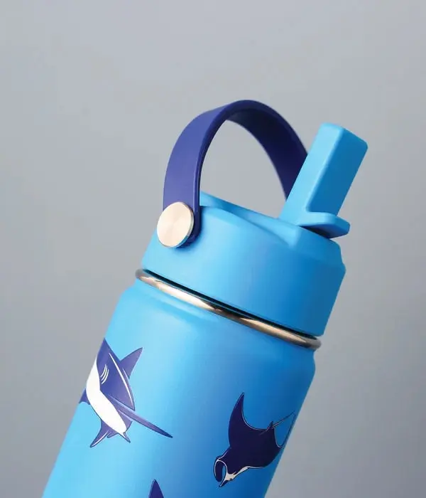 Cheeki Kids Bottle Insulated Sharks 400ml