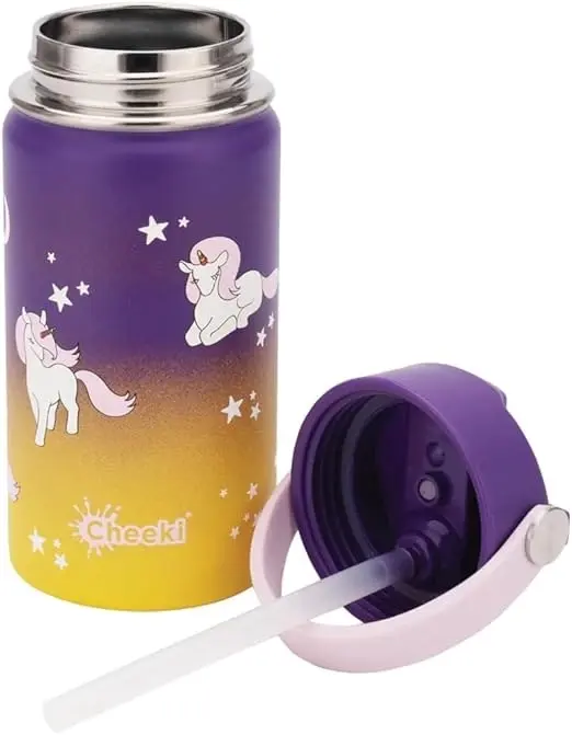 Cheeki Kids Bottle Insulated Unicorn 400ml