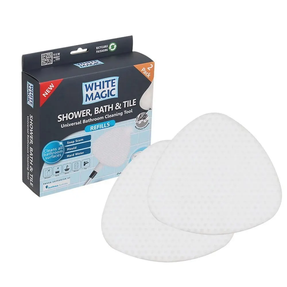 White Magic Shower, Bath & Tile Refill 2Pk (Pack of 3)