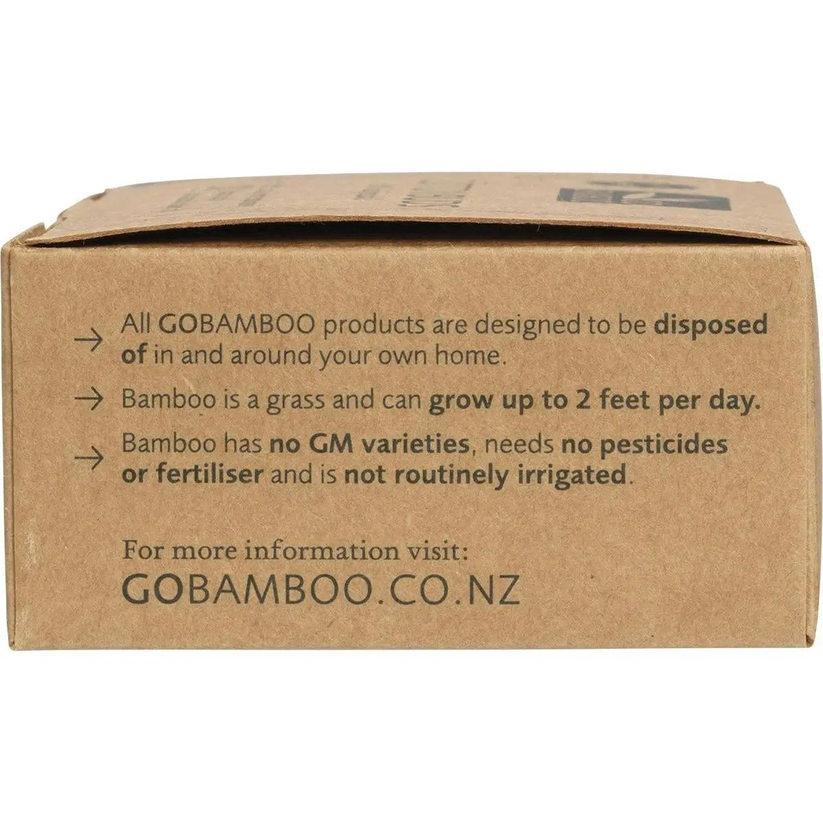 Go Bamboo Cotton Buds 100% Biodegradable 200