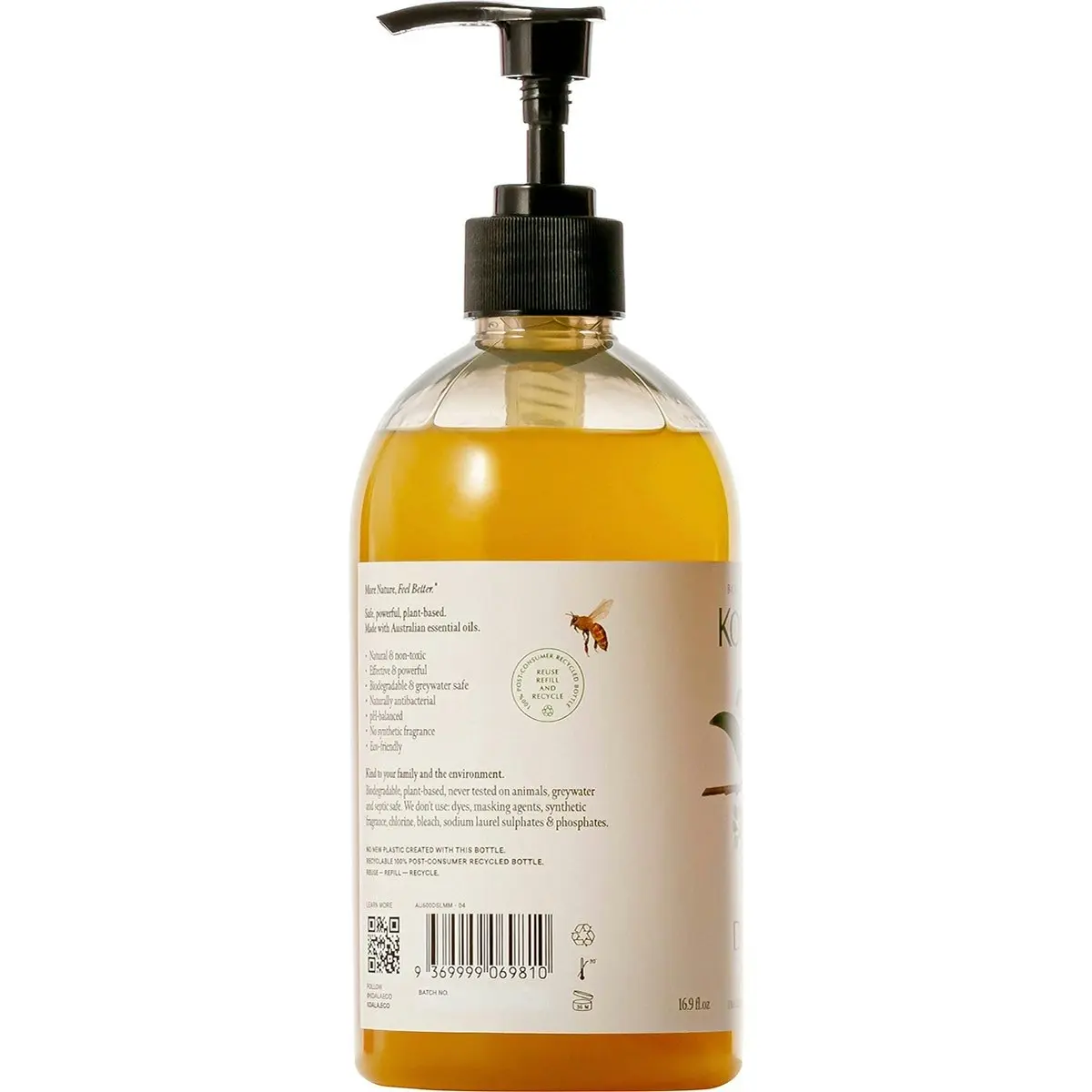 Koala Eco Dish Soap Lemon Myrtle & Mandarin 500ml