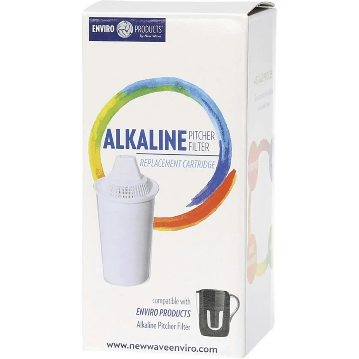 Enviro Products Alkaline Pitcher Filter Replacement Cartridge 1