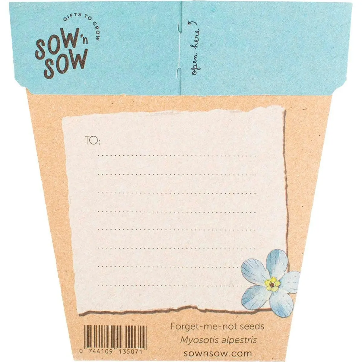 SOW 'N SOW Gift Of Seeds Forget Me Not 1