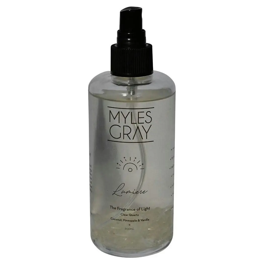 Myles Gray Crystal Infused Room Spray Coconut, Pineapple &Vanilla 200ml