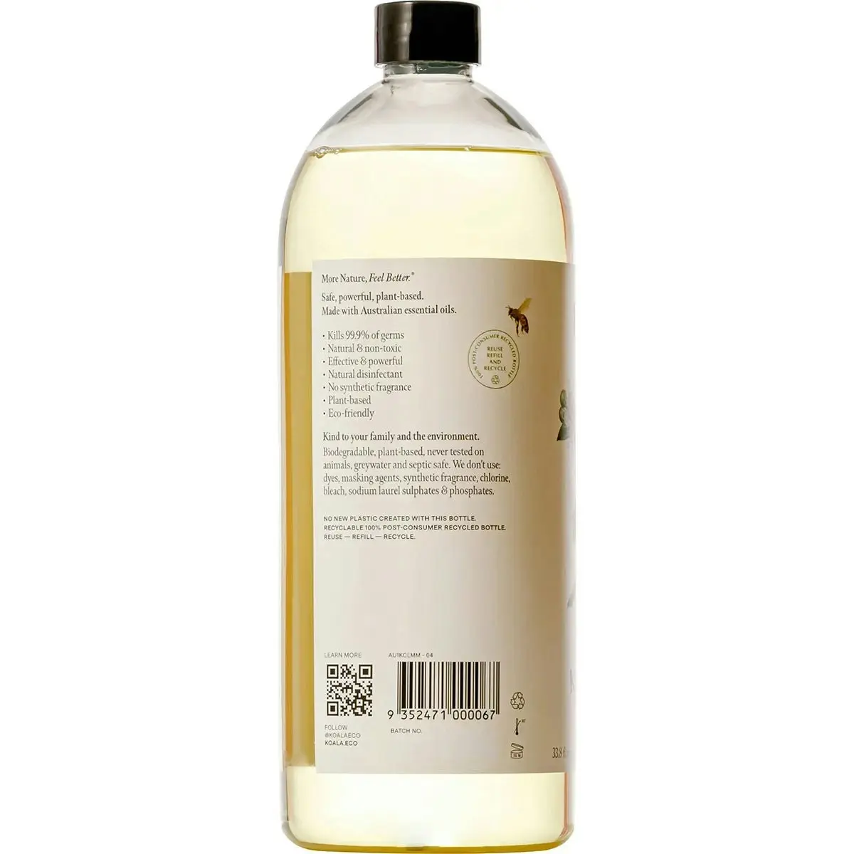 Koala Eco Multi-Purpose Kitchen Cleaner Lemon Myrtle & Mandarin 1L