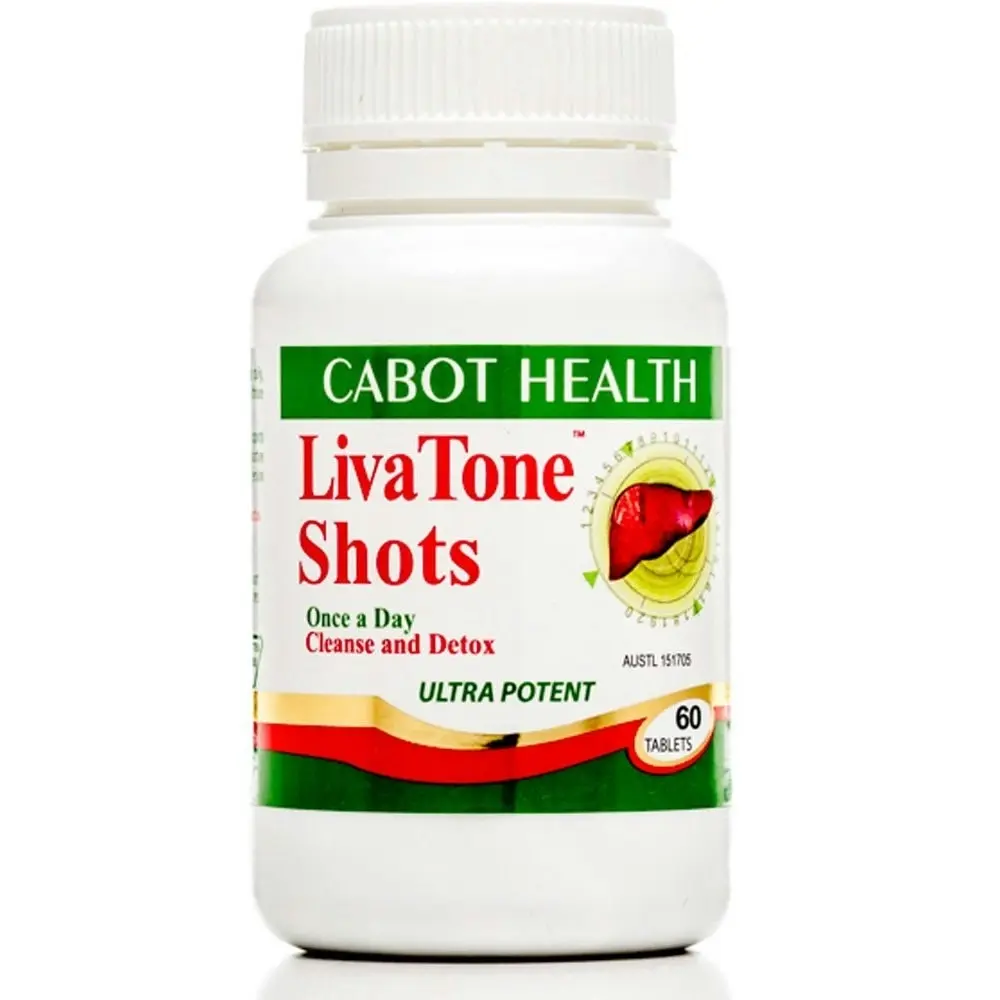 Cabot Health Livatone Shots 60t