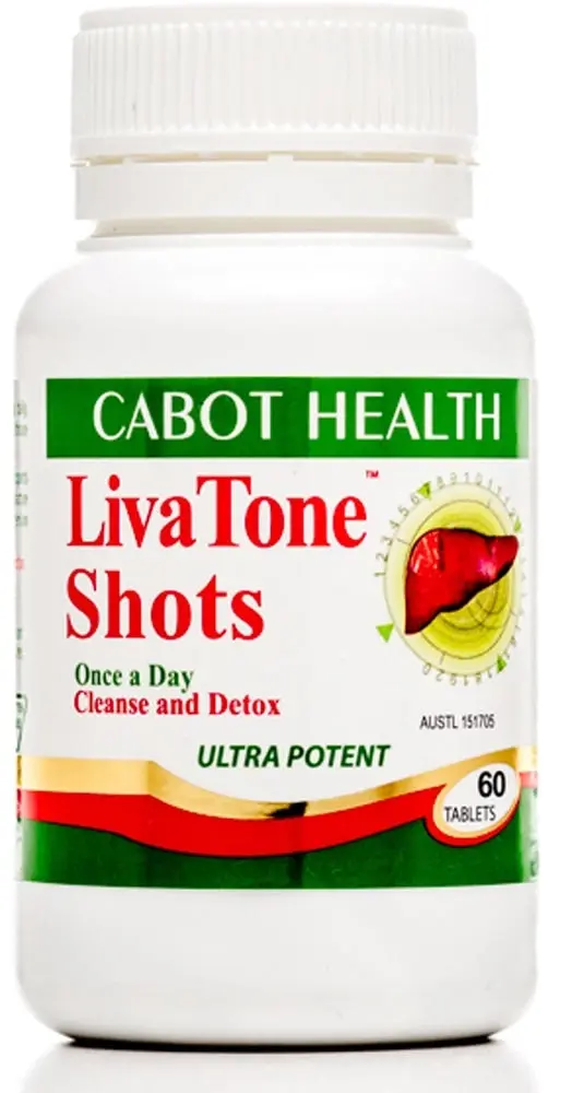 Cabot Health Livatone Shots 60t