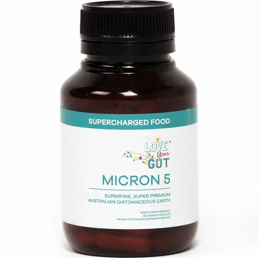 Supercharged Food Micron 5, Diatomaceous Earth 90c