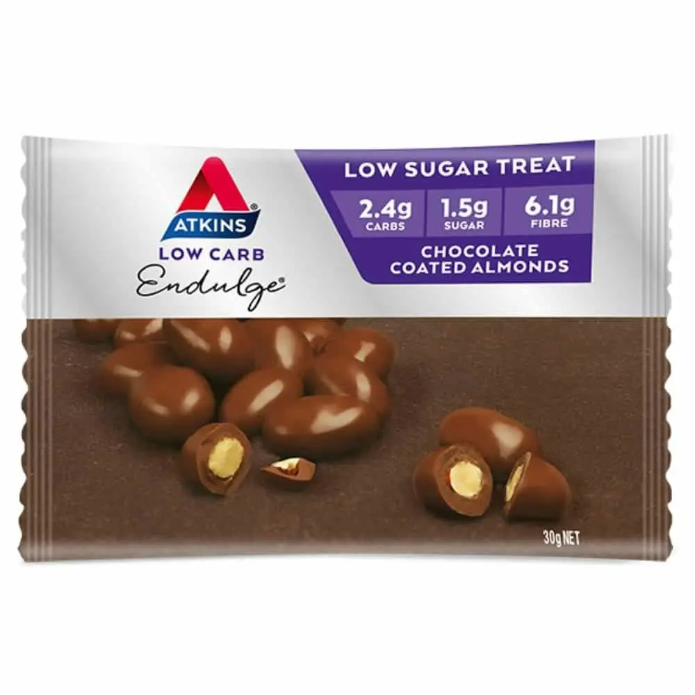 Atkins Low Carb Endulge Chocolate Coated Almonds 5 X 30g