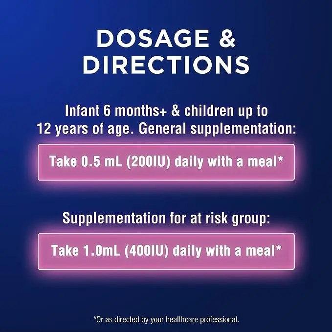 Ostelin Vitamin D (200IU) Kids Liquid 20ml