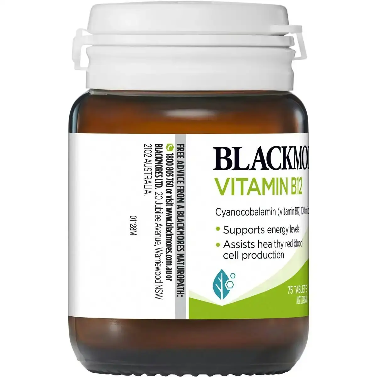 Blackmores Vitamin B12 100mcg 75 Tablets