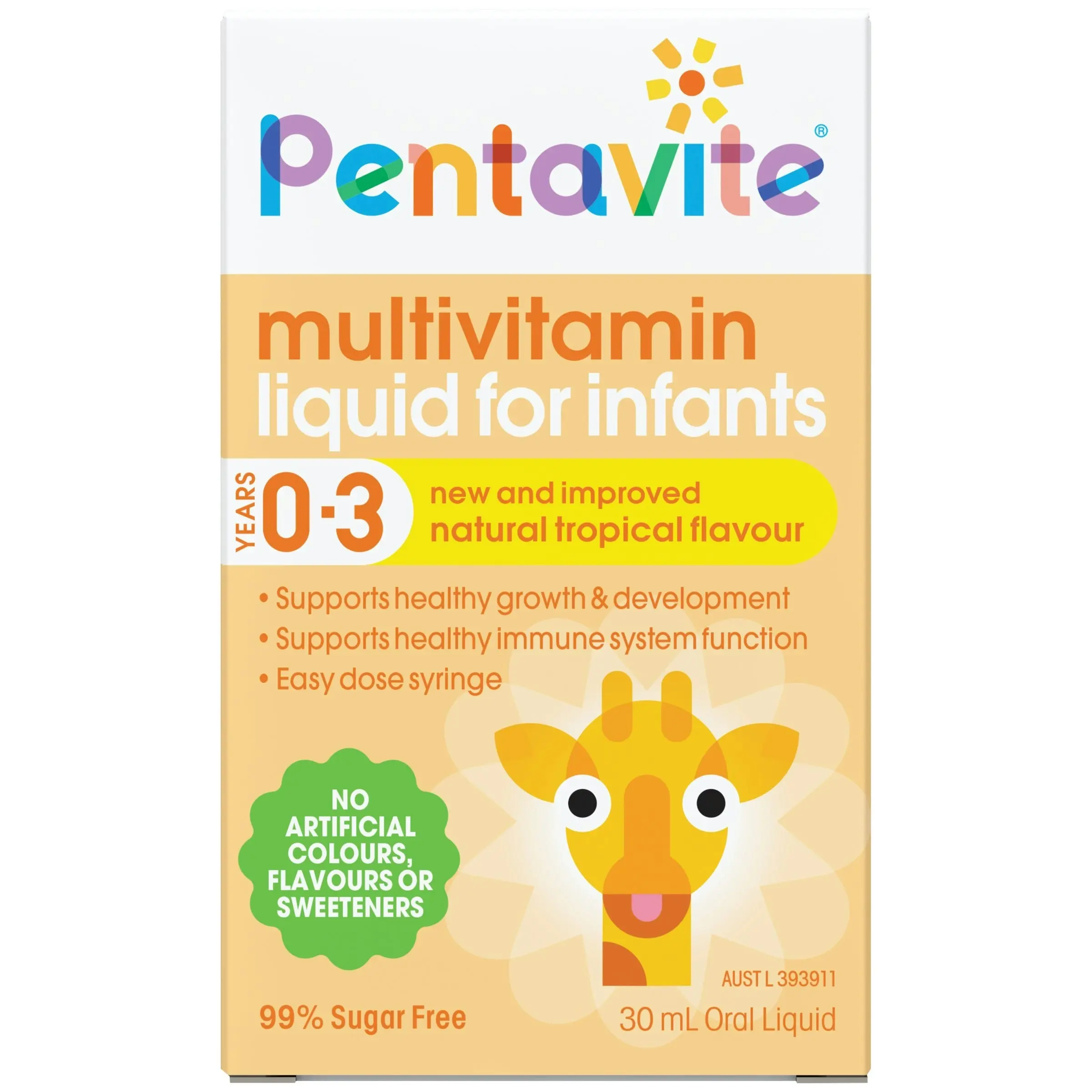 Pentavite Multivitamin Liquid for Infants 50mL