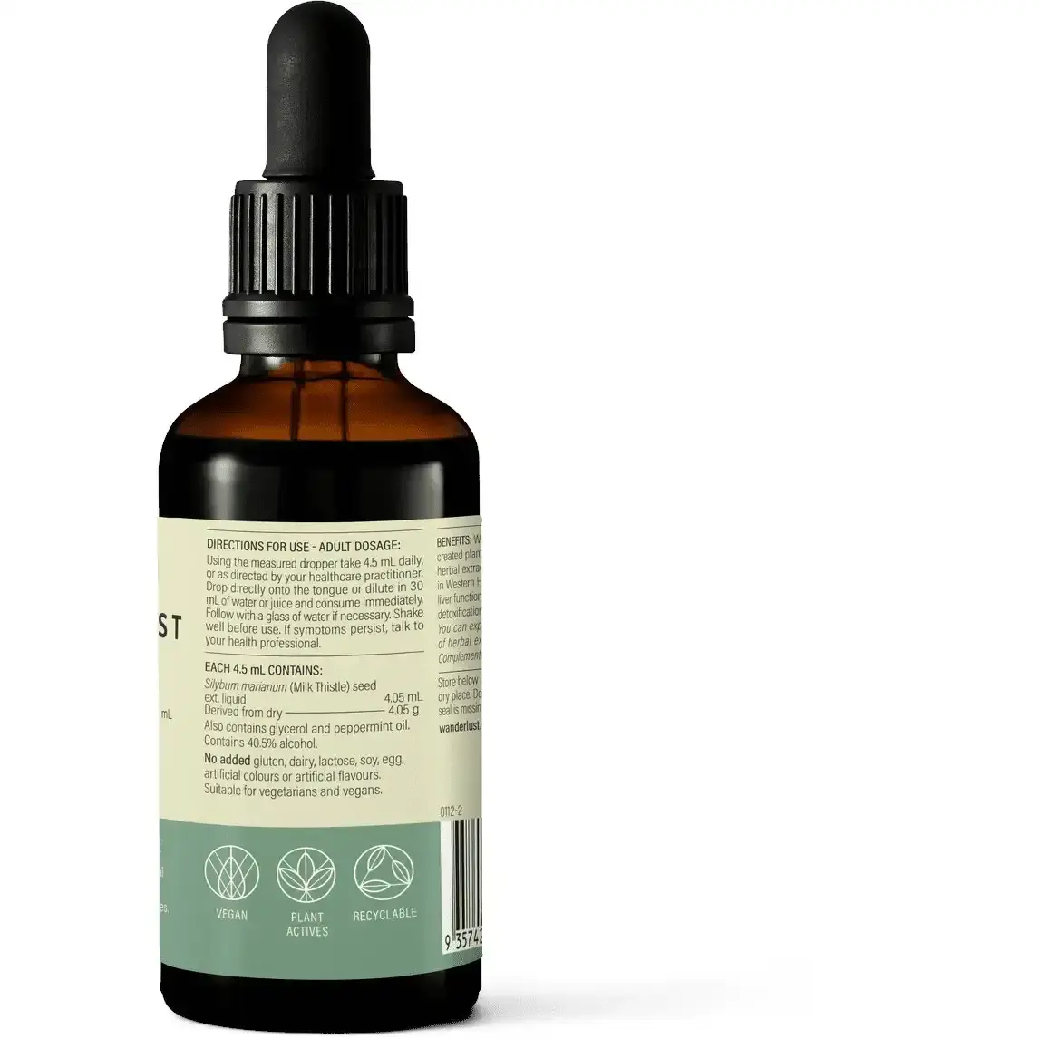 Wanderlust MILK THISTLE Drops 90ML