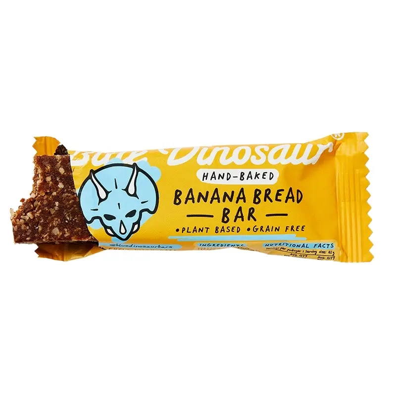 Blue Dinosaur Hand-baked Bar Banana Bread 45g 12 Pack