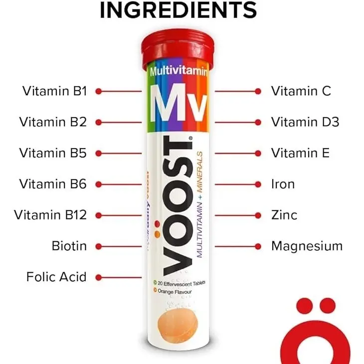 VOOST Effervescent Multivitamin 40 Pack