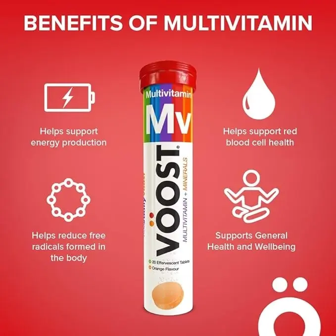 VOOST Effervescent Multivitamin 40 Pack