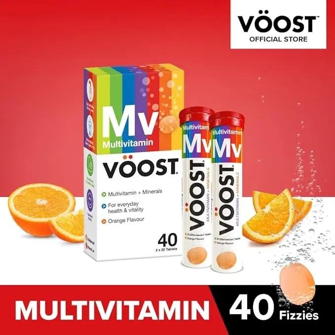 VOOST Effervescent Multivitamin 40 Pack