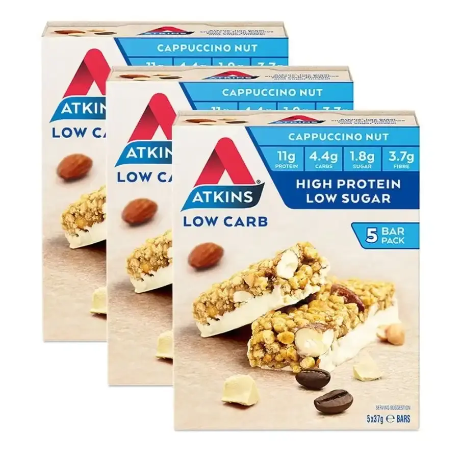 Atkins Day Break Cappuccino Nut 5 Pack