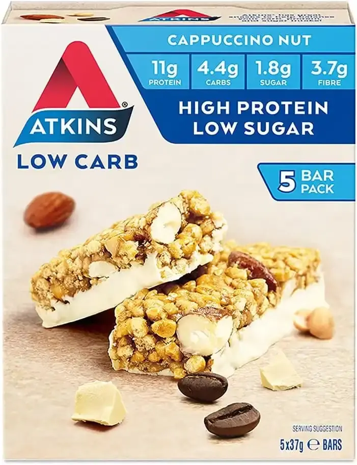 Atkins Day Break Cappuccino Nut 5 Pack