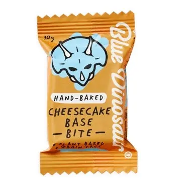 Blue Dinosaur Bite Cheesecake Base 30g (Pack of 18)