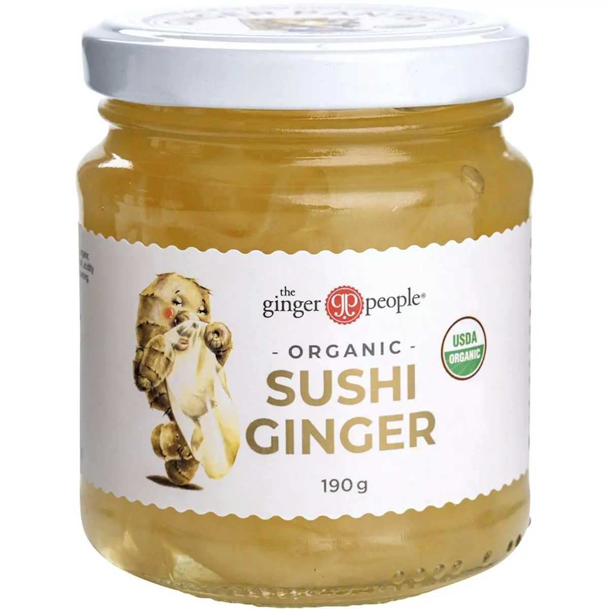 The Ginger People Sushi Ginger Organic 190g