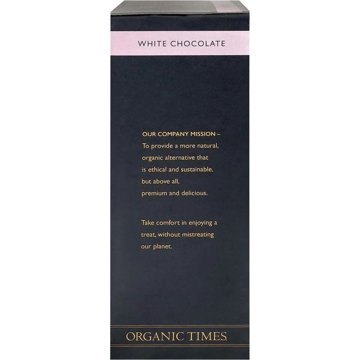 Organic Times White Chocolate Strawberries 100g