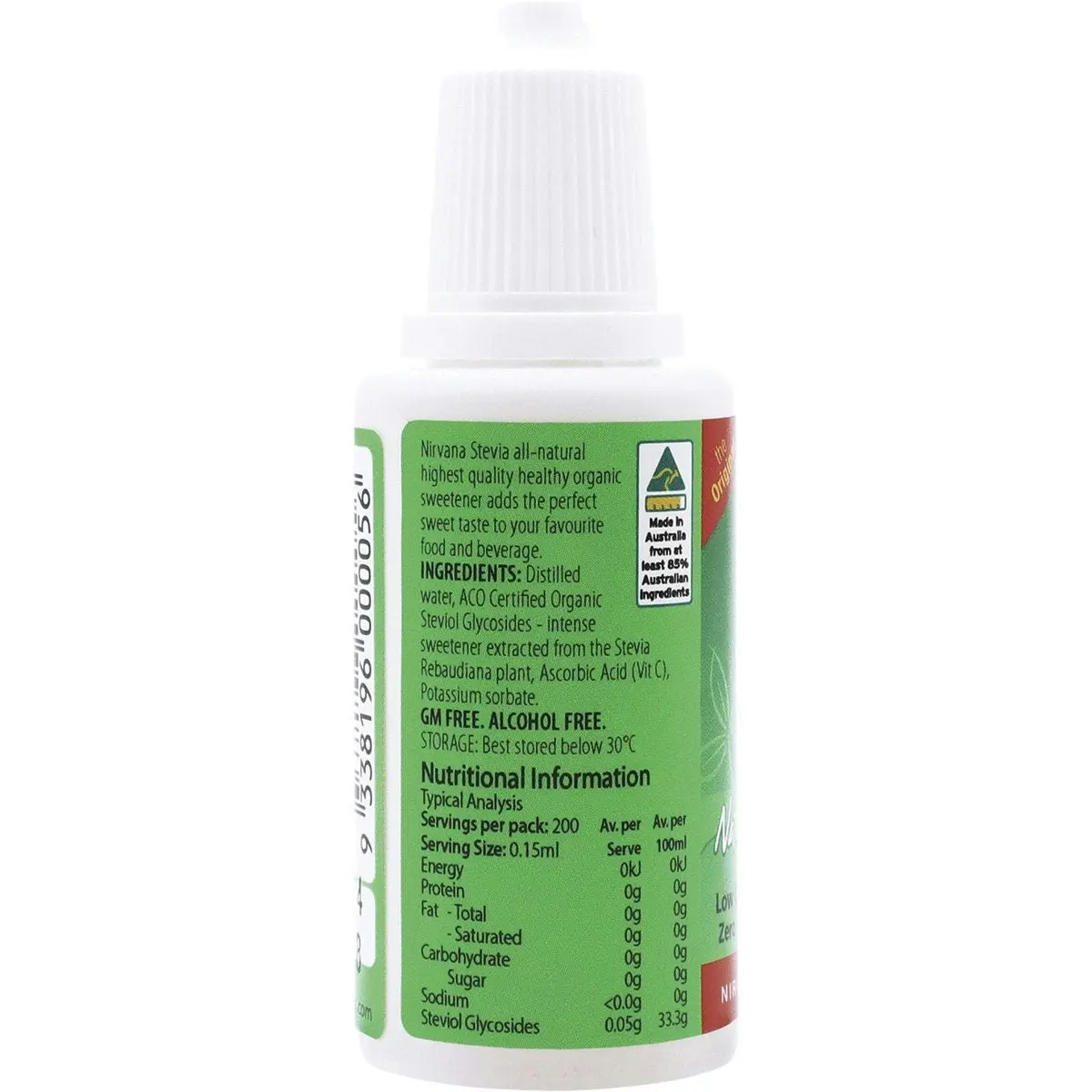 Nirvana Stevia Liquid 30ml